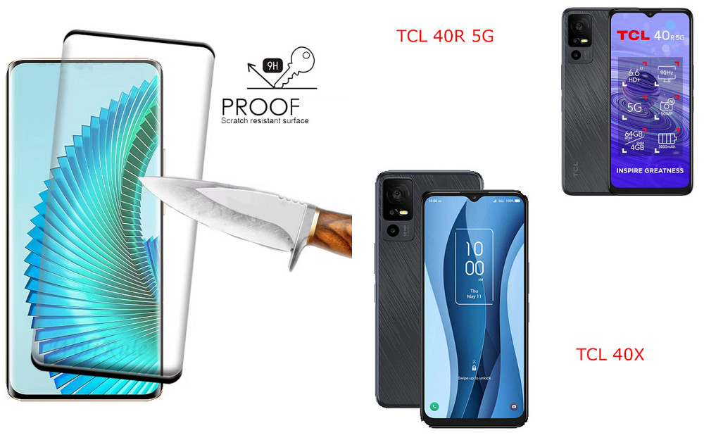 Захисне скло HyperGlass Pro для TCL 40R 5G, TCL 40X – максимальна чутливість та захист Київ - фото 1