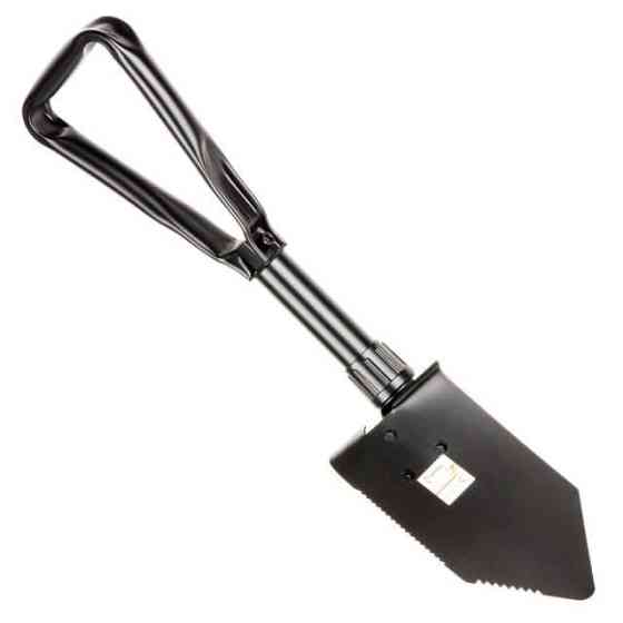 Лопата туристична INTERTOOL 57 см - саперна лопата для екстремальних умов Львів