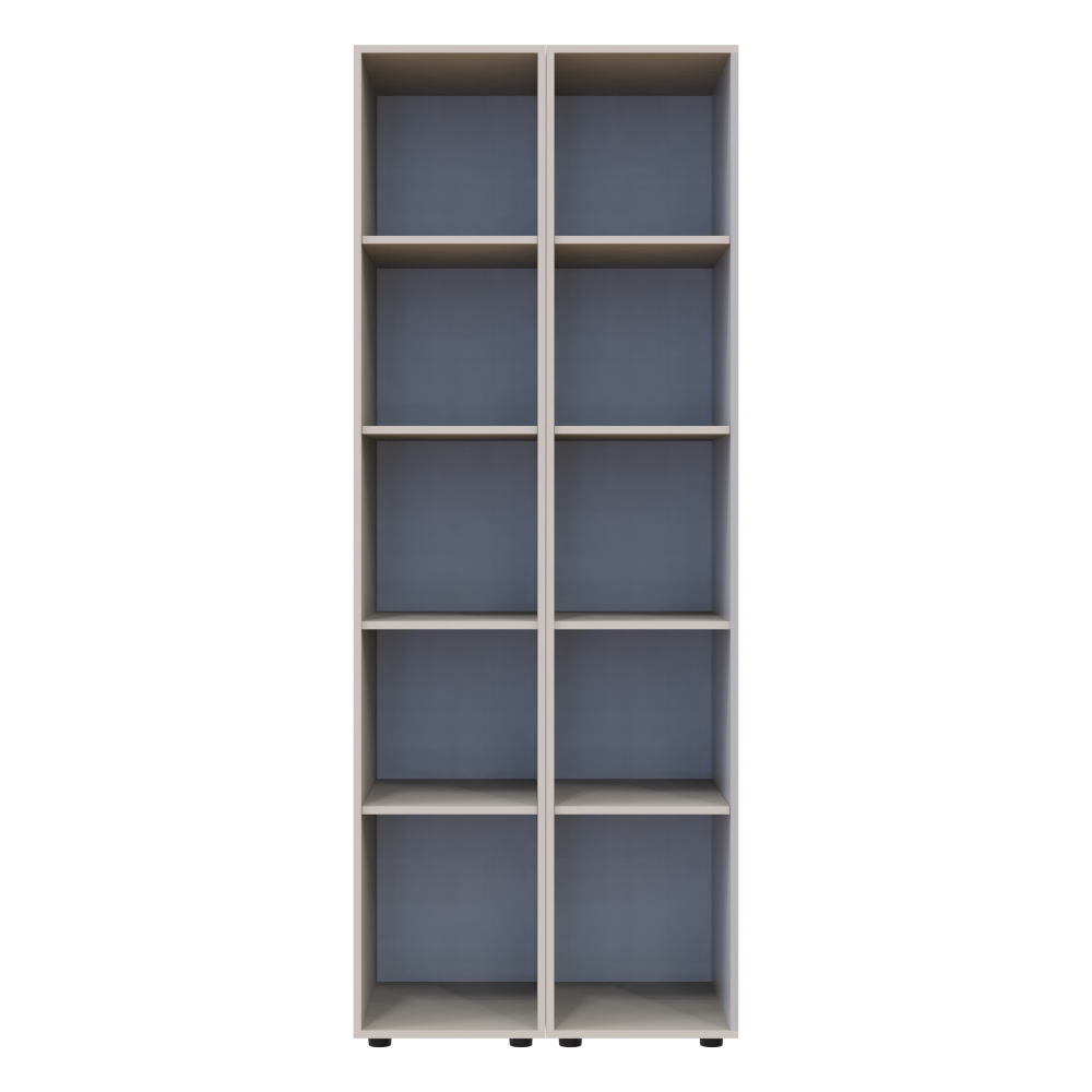 Комплект пеналів для одягу Doros Гелар (2 шт.) 78х49,5х203,4 см 2 Дзеркала/Кашемір (DRS-011261) Львів - фото 2