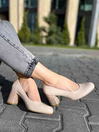 Nivelle Туфлі жіночі NIVELLE пудра натуральна шкіра каблук 6 см (1529/6030-6045) Коломия