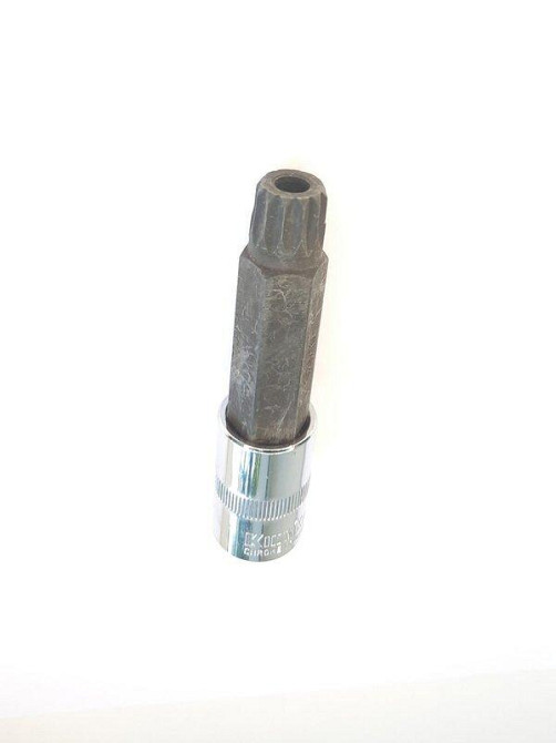 Головка з битою SPLINE M16 100мм 1/2" (S2) KingRoy 31864-M16 Винница - изображение 1