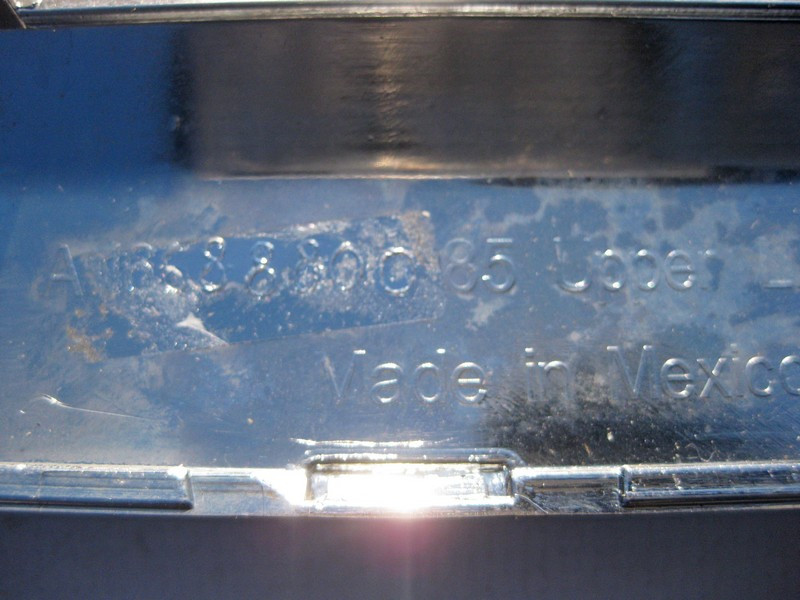 Mercedes-Benz  A1668880085 Верхня ліва хром накладка облицювання решітки радіатора GL X166 Одеса - фото 3