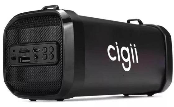 Портативная Bluetooth колонка Cigii F41 + power bank (Черный) Винница