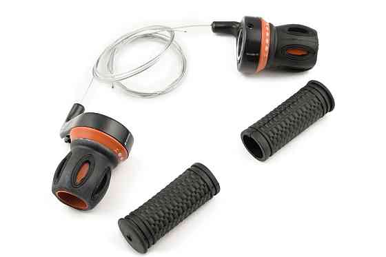 Ревошифт перемикання швидкостей велосипеда (L-3, R-6 швидкостей) (+ручки керма) Мукачево