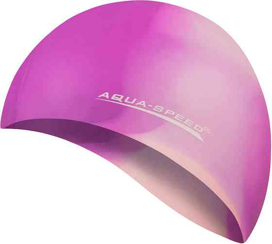 Шапочка для плавания Aqua Speed BUNT113 (purple) Вишнёвое