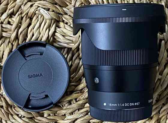 Об'єктив Sigma 16mm f / 1.4 DC DN EF-M для Canon Київ