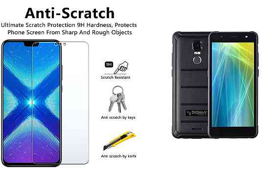 Захисне скло NeoGlass для Sigma mobile X-Treme PQ37 – надпрозоре та стійке Київ