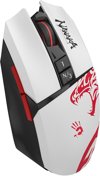 Миша бездротова A4Tech Bloody R36 Ultra Naraka White ( Білий ) Харьков - изображение 5