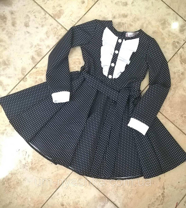 Школьное платье Уэнсдей 146-152 Кривой Рог - изображение 1