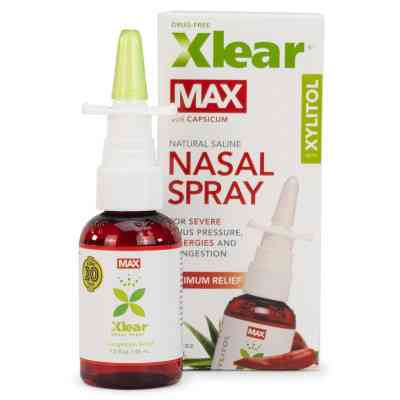 Минералы Xlear Макс назальный спрей с ксилитом и стручковым перцем 45 мл (700596000193) Винница
