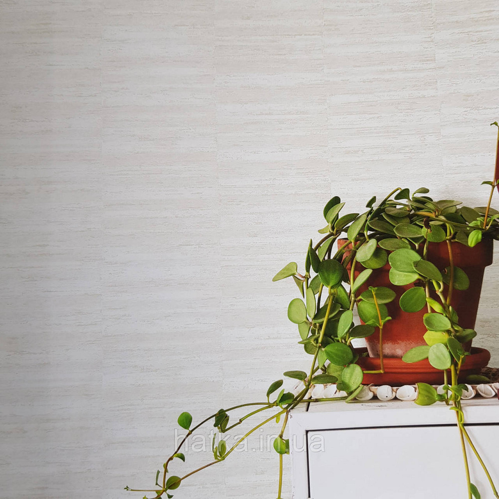 Шпалери флізелінові еко Rasch Kerala 0.53х10 м горизонтальні смужки сірі сріблясті ефект потертості Київ - фото 1