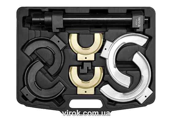 Знімач амортизаційних пружин YATO до l=300 мм McPherson; заг. l=400 мм, макс. зусилля-1500 кг [1/24] Одеса