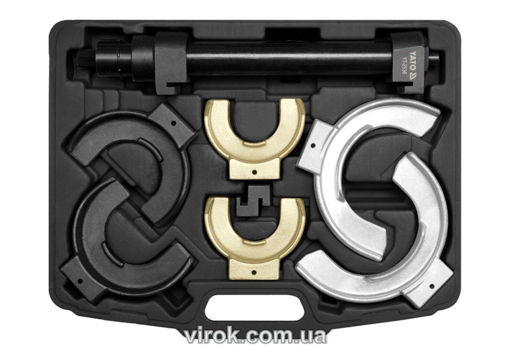 Знімач амортизаційних пружин YATO до l=300 мм McPherson; заг. l=400 мм, макс. зусилля-1500 кг [1/24] Одеса - фото 1