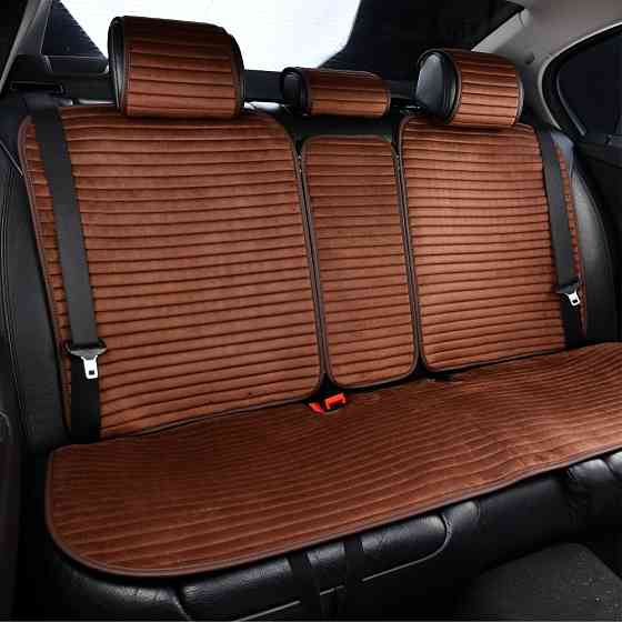 Комплект преміум накидок для сидінь CarLife Sport, coffee Львів