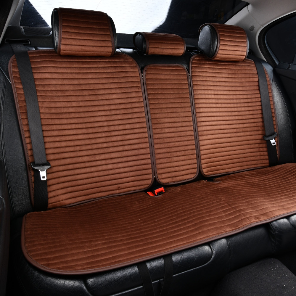 Комплект преміум накидок для сидінь CarLife Sport, coffee Львів - фото 5