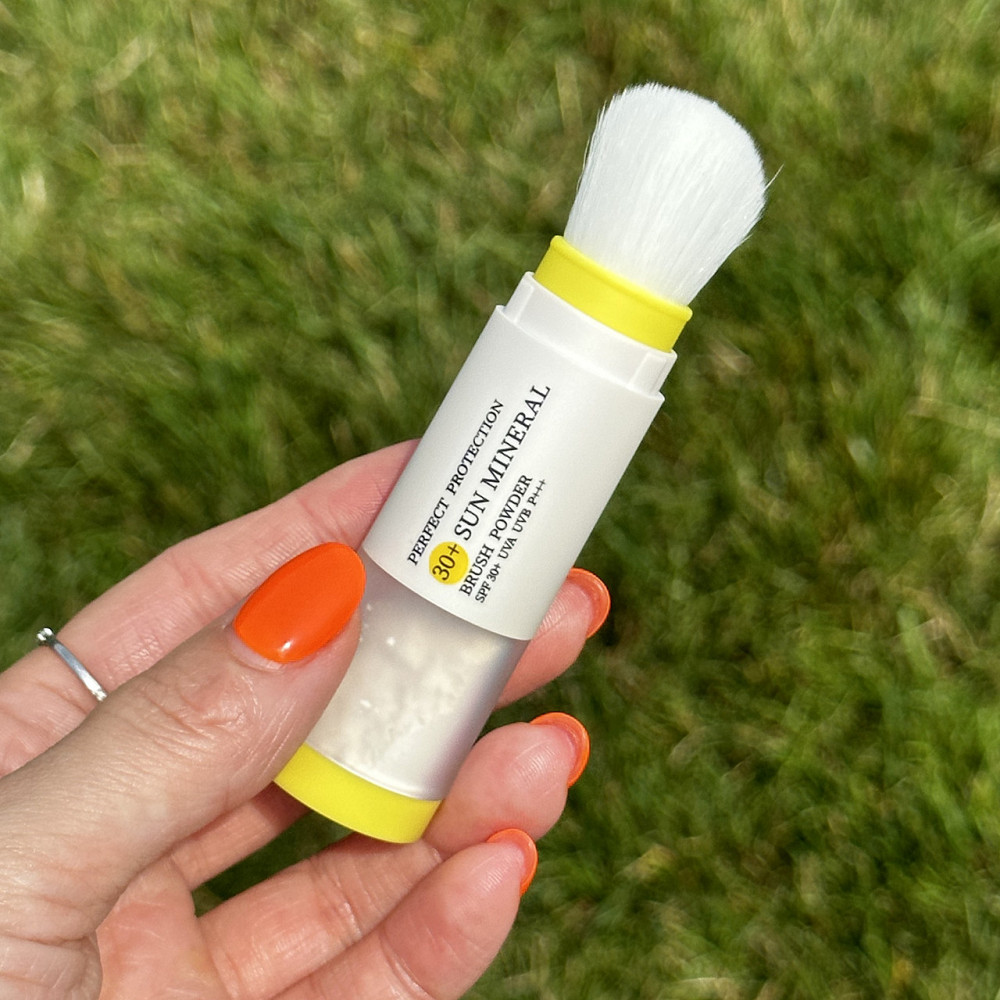 Сонцезахисна мінеральна пудра прозора з SPF 30+ Hillary Perfect Protection Sun Mineral Brush Powder Sheer Matte SPF 30+, 4 г Київ - фото 6