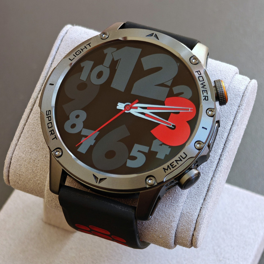 Розумний смарт-годинник Smart Power Ultra Brutal Red (3 ремінці) Київ - фото 7