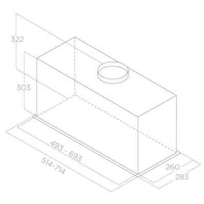 Витяжка кухонна Elica LANE IX/A/52 Вінниця