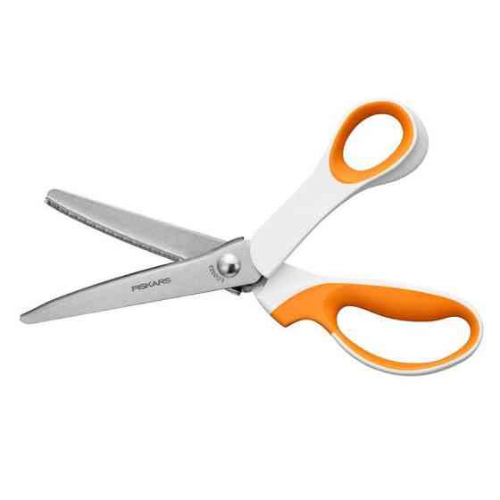 Кравецькі ножиці зубчасті «зигзаг» 24 см Fiskars (1070024) Нововолинськ