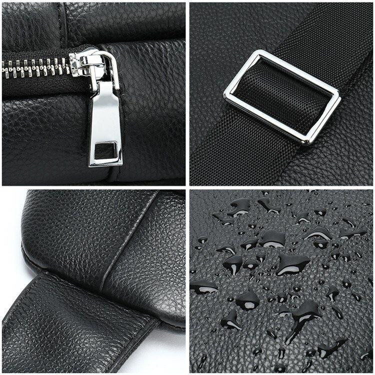 Сумка через плечо мужская Vintage 14857 Черная Киев - изображение 1