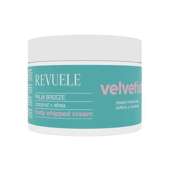 Крем для тела Нежный увлажняющий Palm Breeze с кокосом и маслом ши VELVETISH Revuele 300 мл Киев