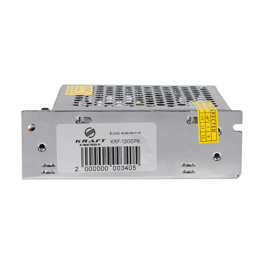 Блок живлення KRF-1205PB Kraft 12V/5A (43-00006) Київ - фото 10