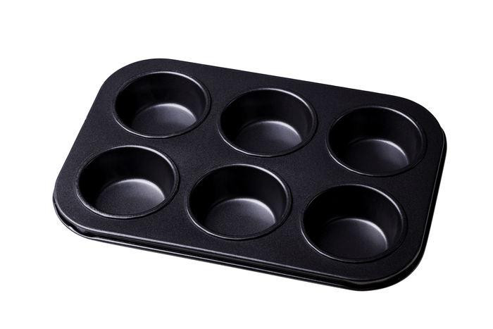 ФОРМА З АНТИПРИГАРНИМ ПОКРИТТЯМ ДЛЯ ВИПІЧКИ 6-ТИ КЕКСІВ СТАНДАРТ 26,5 Х 17,5 Х 3 СМ (ШТ) 9839 ABA-OPT Одеса - фото 1