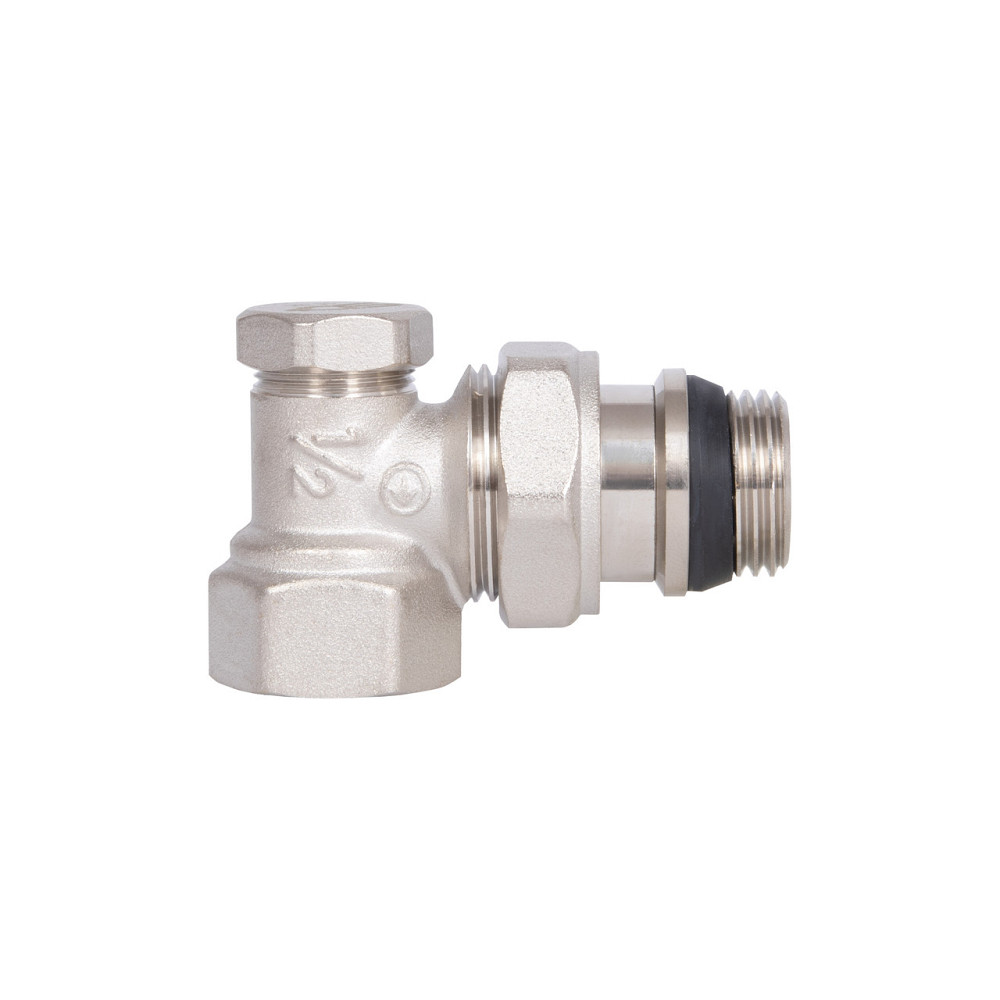 Кран радіаторний Thermo Alliance Base 1/2" ВН з антипротіканням кутовий SD229W15 Київ - фото 3