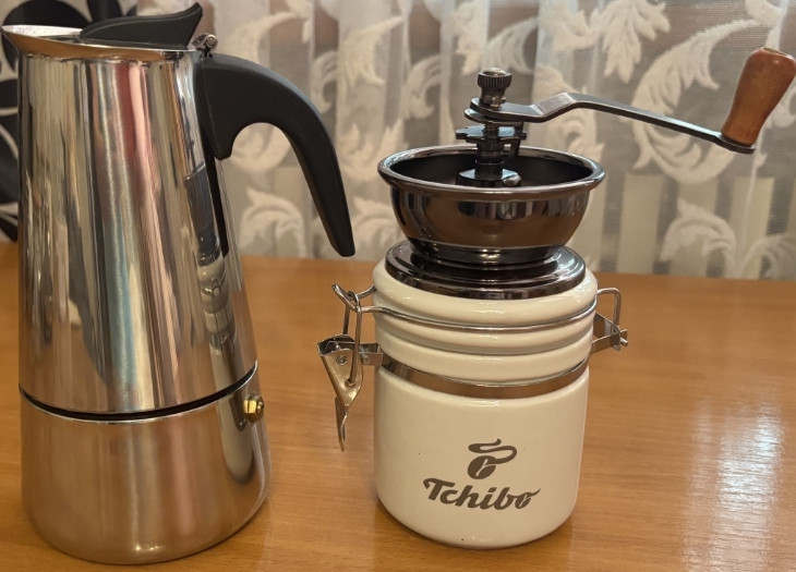 Кавомолка ручна керамічна. Київ - фото 3