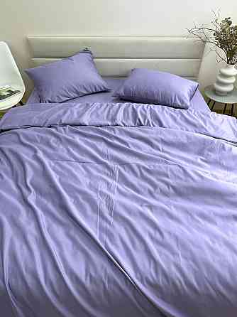 Ecotton Комплект постільної білизни Ecotton Євро 210х220 см однотонний фіолетовий Nid Purple Киев