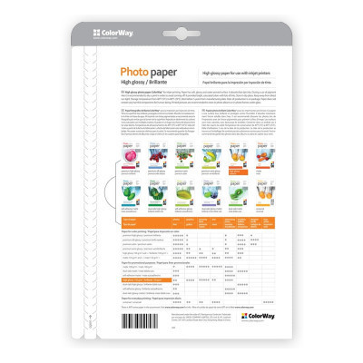 Фотопапір ColorWay A4 180г glossy 50л (PG180050A4) Вінниця - фото 3