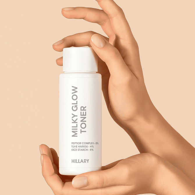 Тонер-молочко для увлажнения и осветления кожи Milky Glow Toner Hillary 100 мл Винница - изображение 16