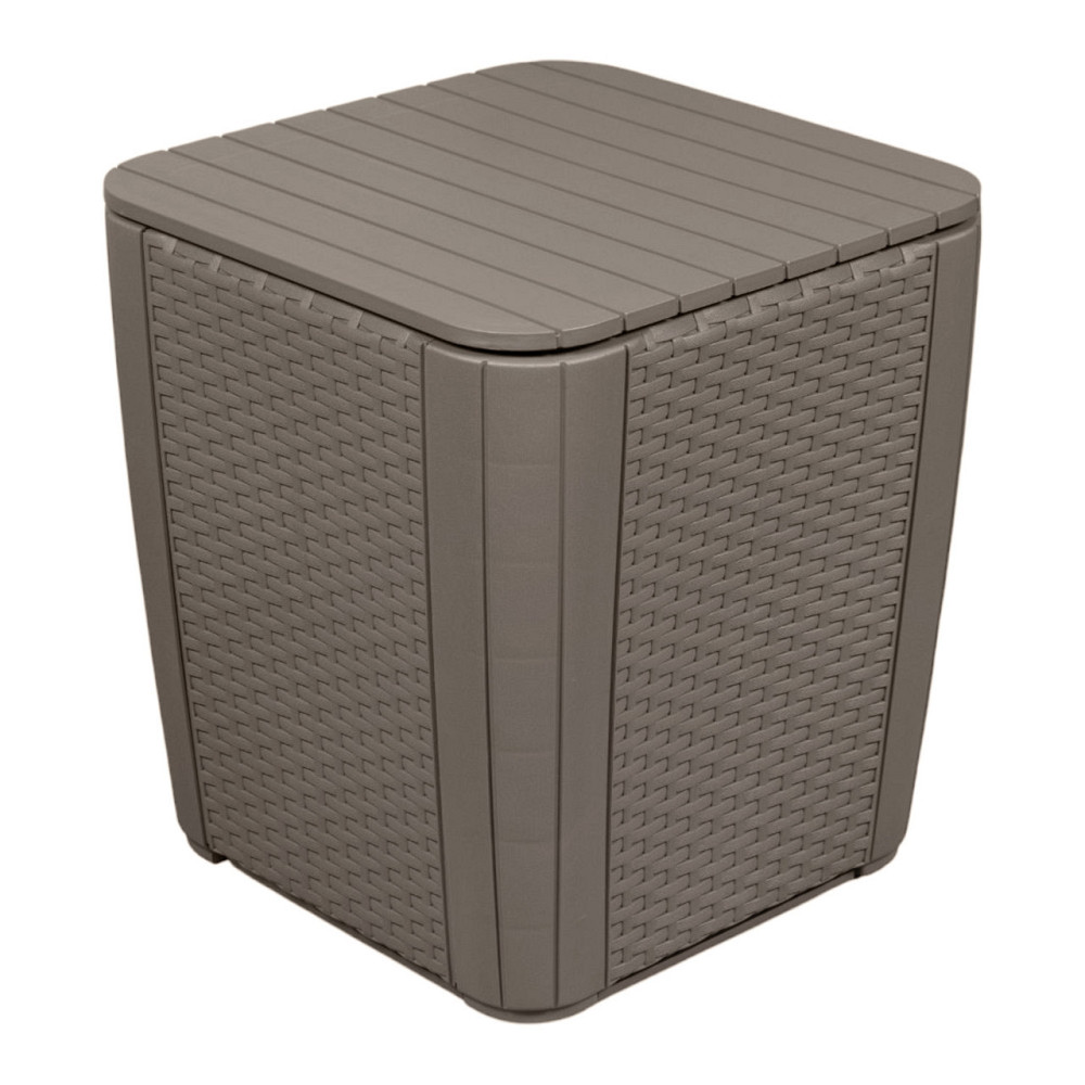 Стіл-скриня пластикова Keter Luzon Flat, бежевий Київ - фото 1