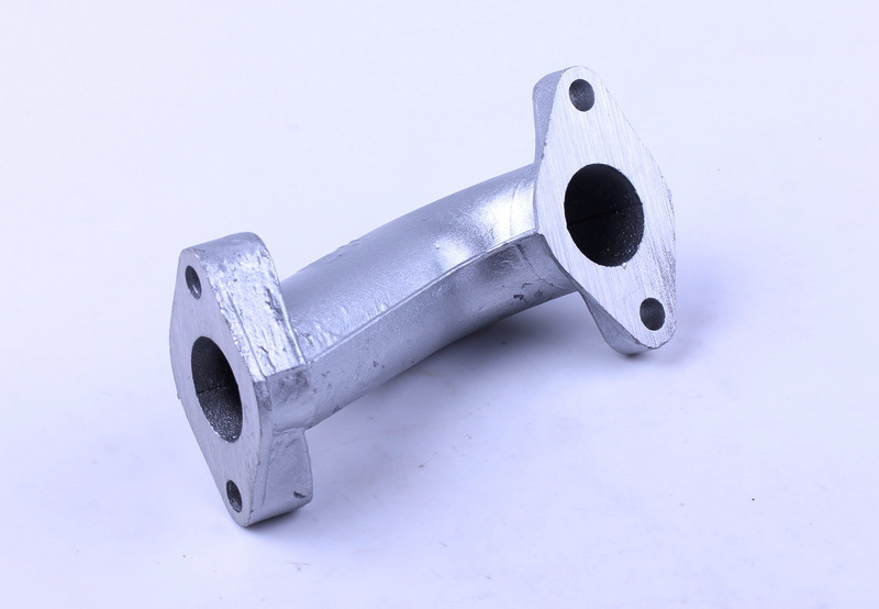 Патрубок карбюратора (колектор) мопед Альфа (алюміній) Мукачево - фото 1