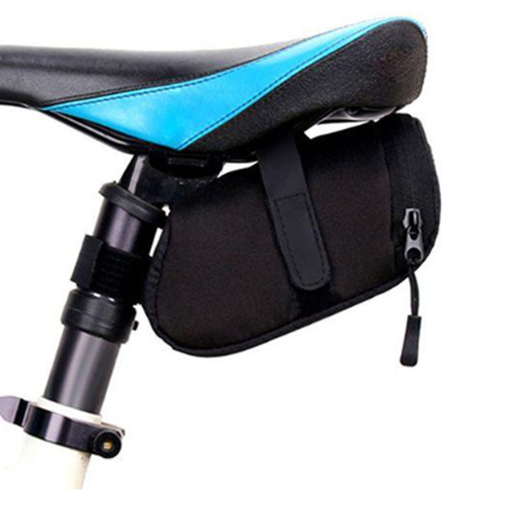 Сумка подседельная водонепроницаемая нейлоновая Feel Fit, черная Бровары - изображение 2