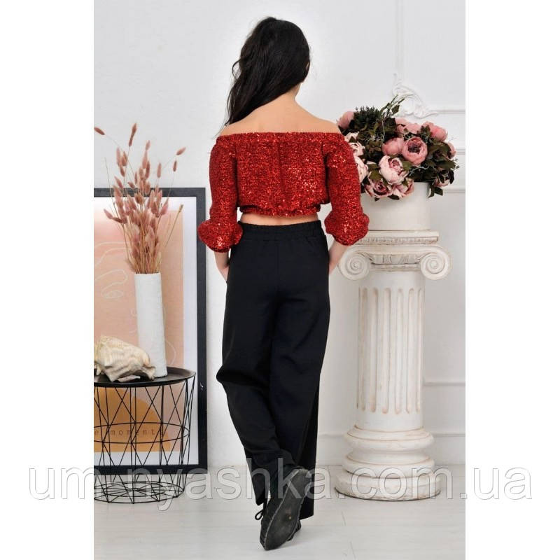 Блискучий топ в паєтку 116-142 Кривий Ріг - фото 8