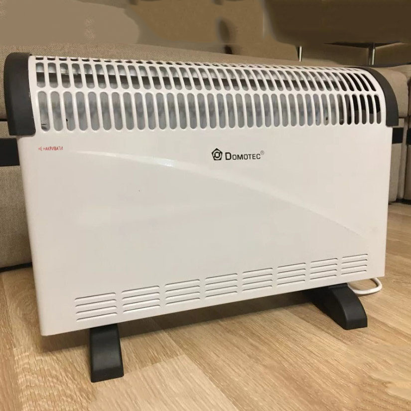Конвектор для опалення вологих приміщень Domotec MS-5904 2000 Вт, Електрообігрівач, Обігрівач 2000 Вт TS-13 Львів - фото 7