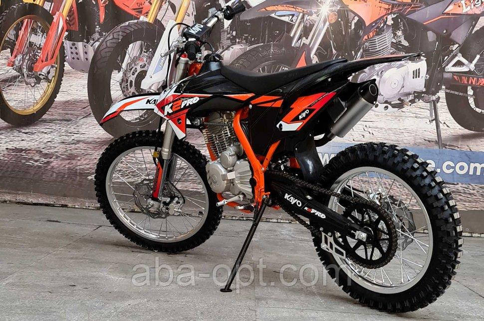 Кросовий Мотоцикл эндуро KAYO K2 PRO на шинах 21'' та 18'' Об'єм 249м3 купити в інтернет-магазині Одеса - фото 3