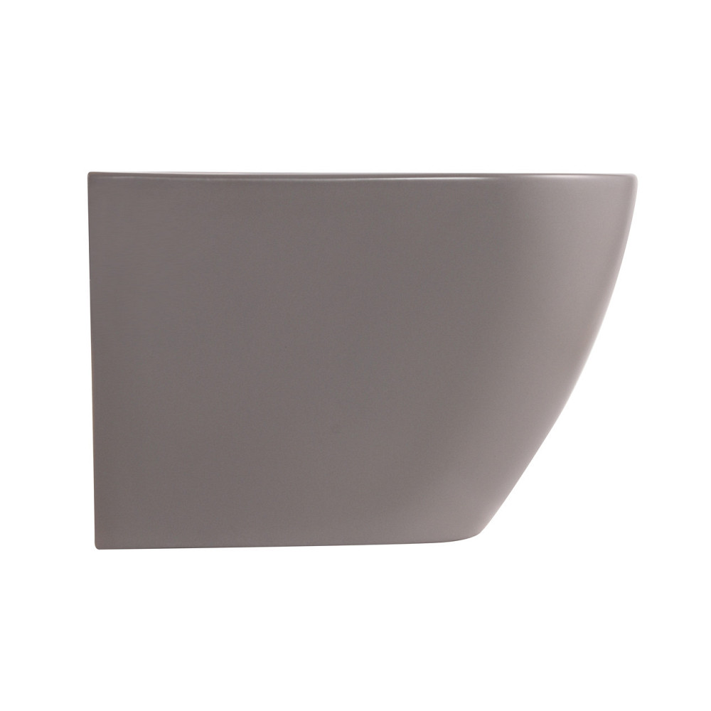 Биде подвесное Qtap Robin 515x370x350 мм, Stone grey QT13551381GSG Киев - изображение 4