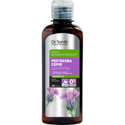 Шампунь Dr. Sante Реп&apos;яхова Серія Проти випадіння волосся 200 мл (4823015945069) Вінниця - фото 1