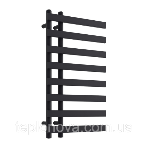 Рушникосушка Ideale чорна Aurora 8/800/450 Чернівці