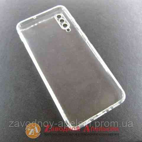 Samsung A70 A705 прозрачный чехол Clear series Одесса