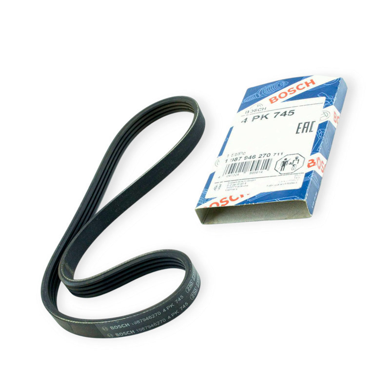 Ремінь генератора струмковий (4PK745) Мукачево - фото 1