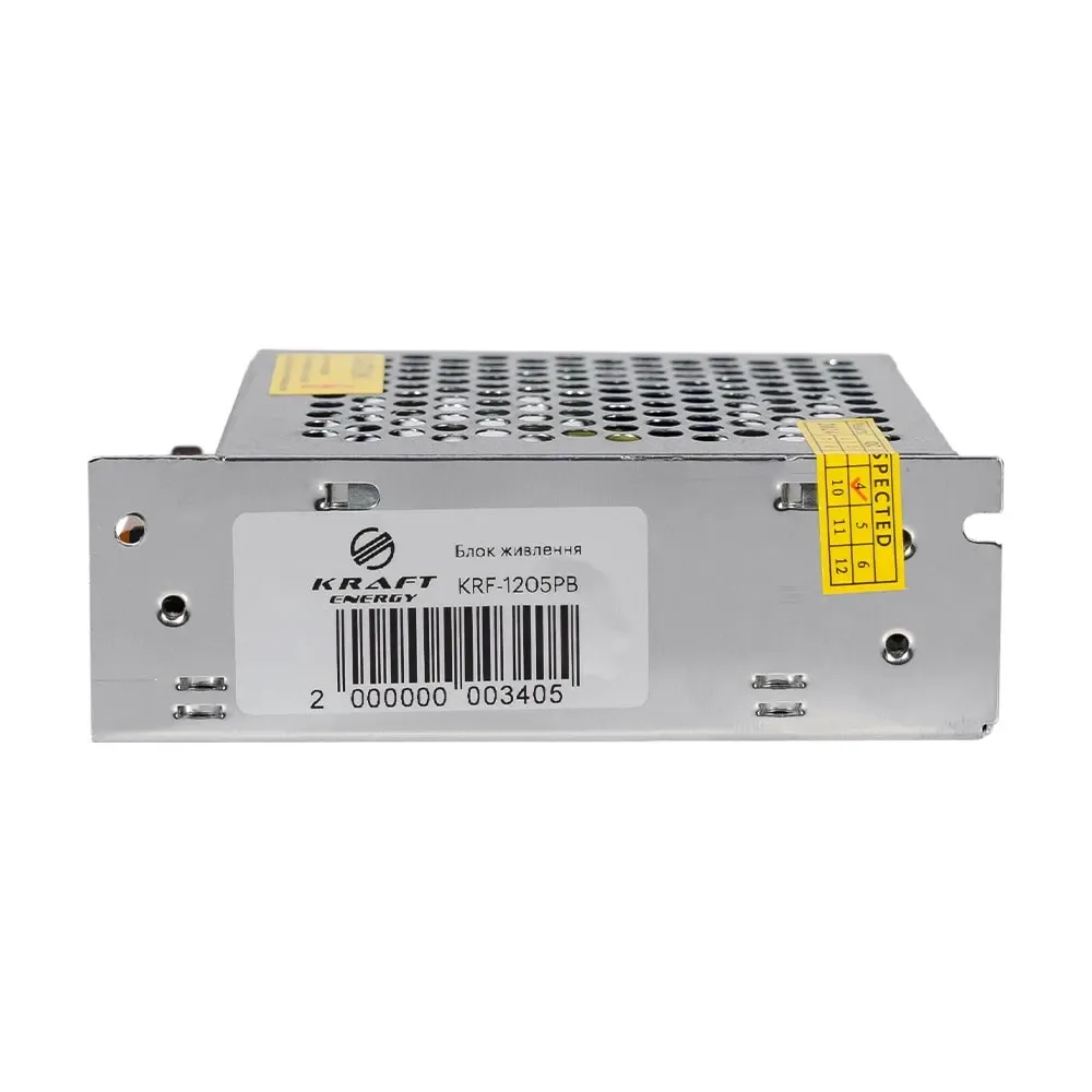 Блок живлення KRF-1205PB Kraft 12V/5A (43-00006) Київ - фото 5