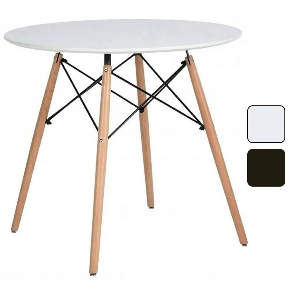 Столик кухонный обеденный Bonro В-957-700 70х72 см стол круглый для кухни Киев - изображение 1