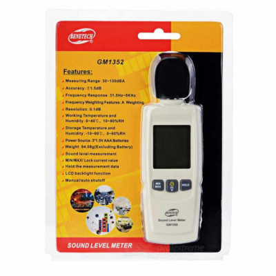 Измеритель уровня шума Benetech 30-130 дБ (GM1352) Винница - изображение 4