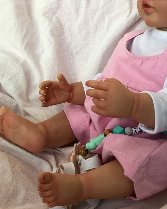 Реалістична Лялька Реборн 55 см Дівчинка Елла. Харків - фото 1