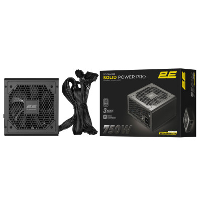 Блок живлення 2E 750W GAMING Solid Power Pro (2E-SP750BRSMII-120) Вінниця - фото 4