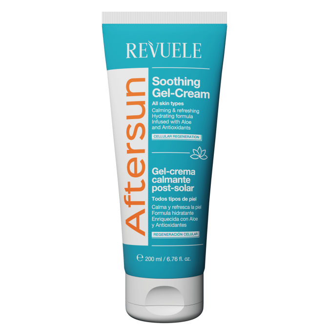 Успокаивающий крем-гель после загара Aftersun Revuele 200 мл Винница - изображение 1