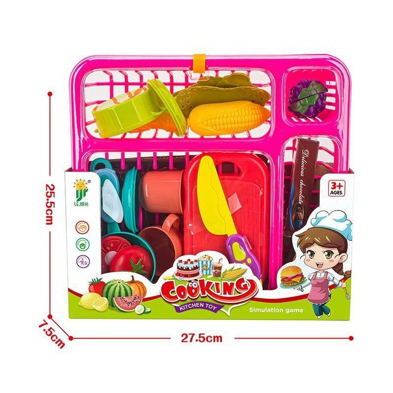 Набір ігровий 18 елементів продукти на липучках (1087) Чернігів - фото 1